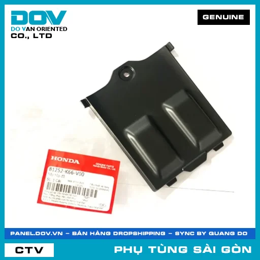 NẮP HỘP ĐỒ | HONDA PARTS CODE 81252K66V00 — 81252K66V00