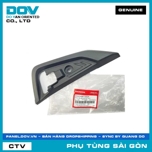 NẮP ỐP ĐỂ CHÂN SAU TRÁI *NH1* | HONDA PARTS CODE 83420K0RV00ZA — 83420K0RV00ZA