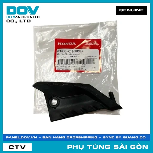 ỐP CẦN ĐỂ CHÂN SAU PHẢI *NH-1* | HONDA PARTS CODE 83430K01900ZA — 83430K01900ZA