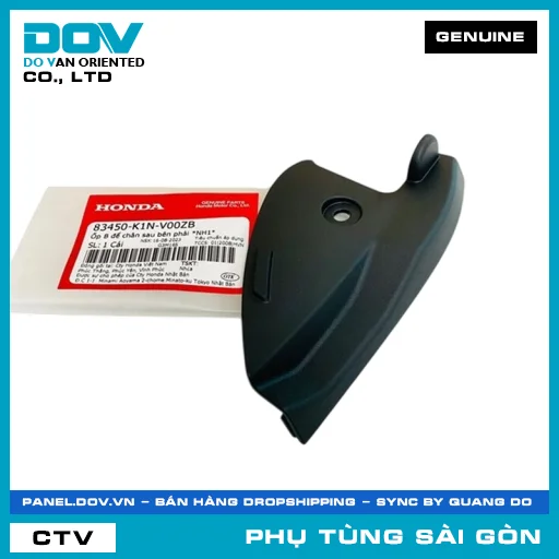 ỐP B ĐỂ CHÂN SAU BÊN PHẢI *NH1* | HONDA PARTS CODE 83450K1NV00ZB — 83450K1NV00ZB