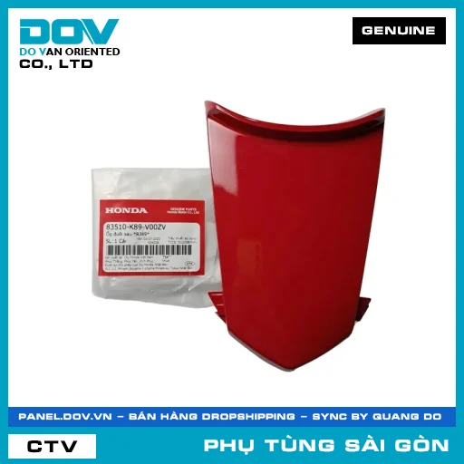 ỐP ĐUÔI SAU *R389* | HONDA PARTS CODE 83510K89V00ZV — 83510K89V00ZV
