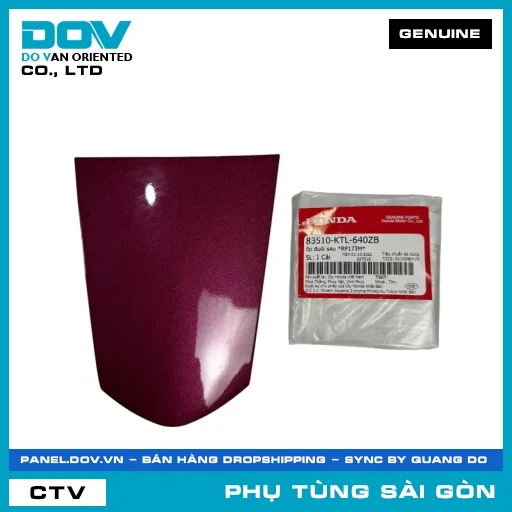 ỐP ĐUÔI SAU *RP173M* | HONDA PARTS CODE 83510KTL640ZB — 83510KTL640ZB