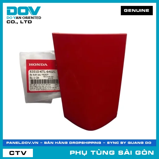 ỐP ĐUÔI SAU *R263* | HONDA PARTS CODE 83510KTL640ZC — 83510KTL640ZC
