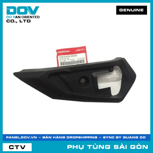 ỐP ĐỂ CHÂN TRÁI | HONDA PARTS CODE 83615K1WD00ZA — 83615K1WD00ZA