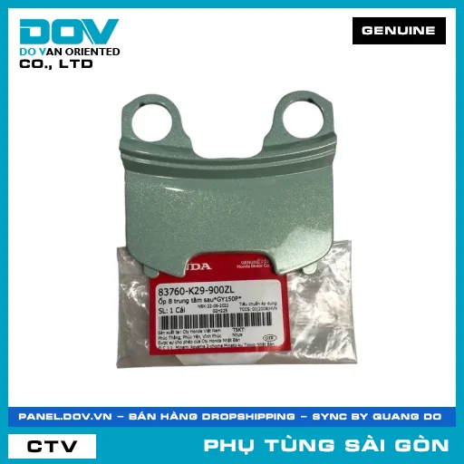 ỐP B TRUNG TÂM SAU*GY150P* | HONDA PARTS CODE 83760K29900ZL — 83760K29900ZL