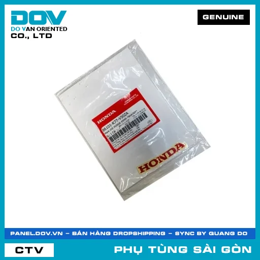 MARK CHỮ HONDA 65MM *NHA76M* | HONDA PARTS CODE 86101K77V50ZA — 86101K77V50ZA