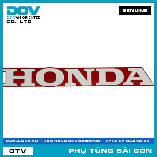 TEM DÁN HONDA 280MM *NH196* | HONDA PARTS CODE 86103K45NL0ZD — 86103K45NL0ZD