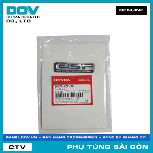 TEM ĐỘNG CƠ | HONDA PARTS CODE 86170KZR600 — 86170KZR600