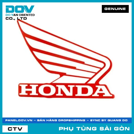 TEM CÁNH CHIM HONDA PHẢI 80MM *R383* | HONDA PARTS CODE 86201K45NL0ZB — 86201K45NL0ZB