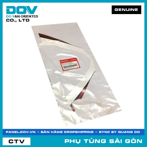 TEM NẮP TRƯỚC TAY LÁI *NHB35K* | HONDA PARTS CODE 86531KVGV80ZC — 86531KVGV80ZC