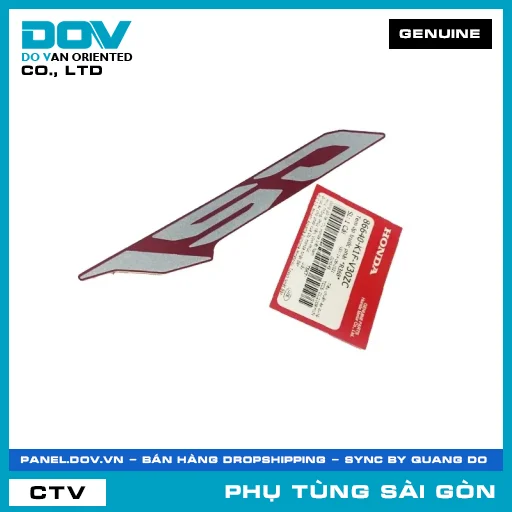 TEM ỐP TRƯỚC PHẢI *R368* | HONDA PARTS CODE 86640K1FV30ZC — 86640K1FV30ZC