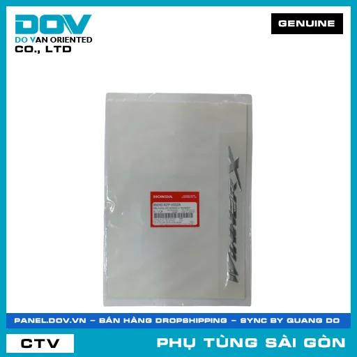 BIỂU TƯỢNG CHỮ WINNER X *NHB56M* | HONDA PARTS CODE 86640K2PV00ZA — 86640K2PV00ZA