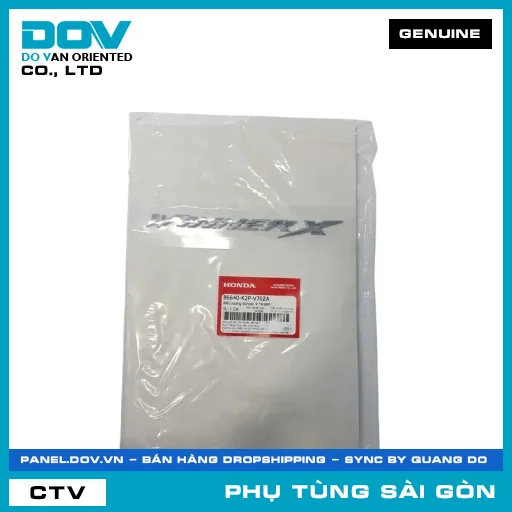 BIỂU TƯỢNG WINNER X *R389* | HONDA PARTS CODE 86640K2PV70ZA — 86640K2PV70ZA