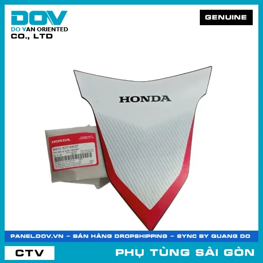 TEM MẶT NẠ TRƯỚC *NHA69* | HONDA PARTS CODE 86641K07940ZF — 86641K07940ZF