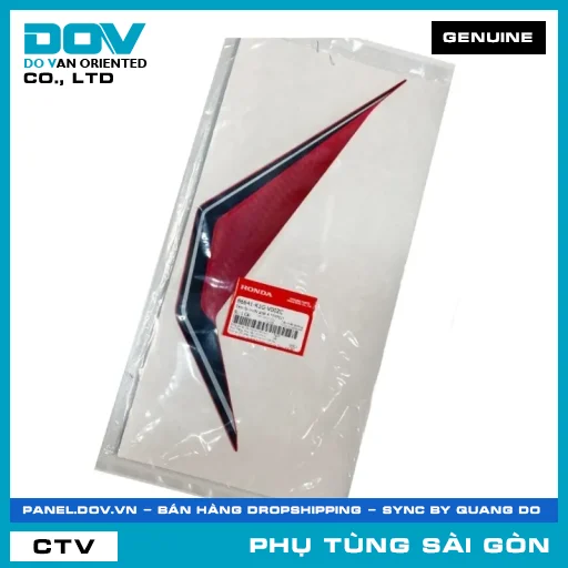 TEM ỐP TRƯỚC PHẢI A *TYPE2* | HONDA PARTS CODE 86641K1GV00ZC — 86641K1GV00ZC