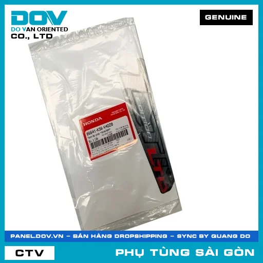 TEM ỐP PHẢI *NHA76M* | HONDA PARTS CODE 86641K56V40ZB — 86641K56V40ZB