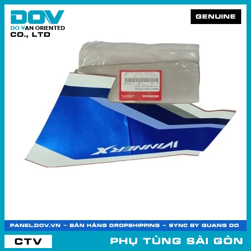 TEM A ỐP SƯỜN PHẢI  *R389* | HONDA PARTS CODE 86641K56V70ZA — 86641K56V70ZA