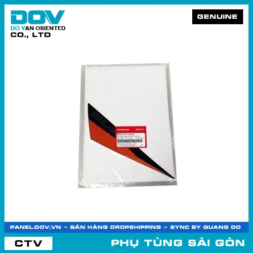 TEM DÁN A CÁNH YẾM PHẢI *YR322C* | HONDA PARTS CODE 86641K57V80ZB — 86641K57V80ZB