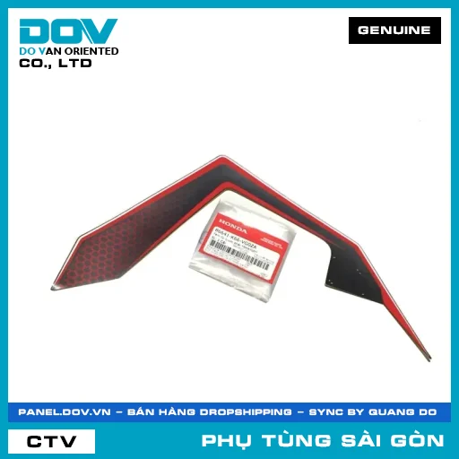 TEM ỐP TRƯỚC PHẢI *NHA76M* | HONDA PARTS CODE 86641K66VG0ZA — 86641K66VG0ZA
