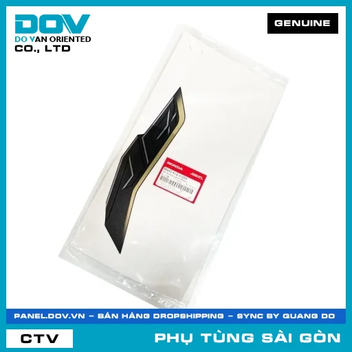 TEM ỐP TRƯỚC TRÁI A *TYPE1* | HONDA PARTS CODE 86642K1GV10ZA — 86642K1GV10ZA
