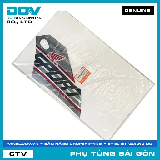 TEM ỐP TRƯỚC TRÁI *NHB56M* | HONDA PARTS CODE 86642K2PV00ZA — 86642K2PV00ZA