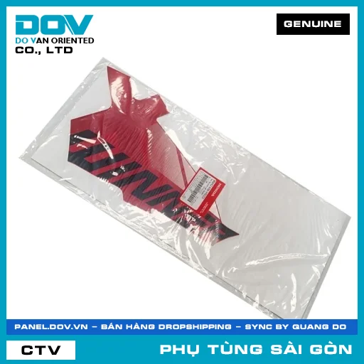 TEM ỐP SƯỜN TRÁI *R389* | HONDA PARTS CODE 86642K56V50ZD — 86642K56V50ZD