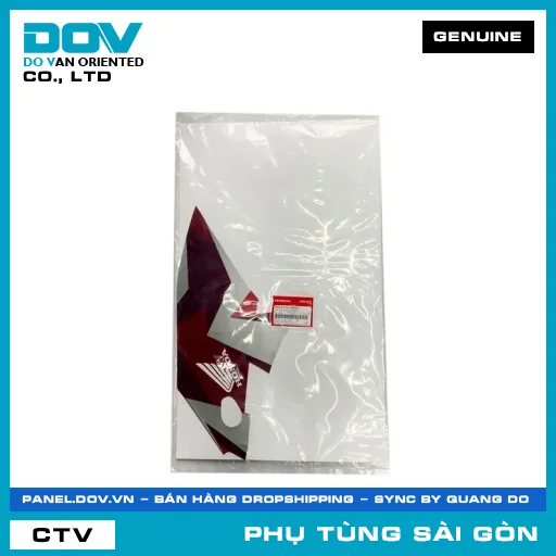 TEM A ỐP SƯỜN TRÁI *R340* | HONDA PARTS CODE 86642K56V80ZA — 86642K56V80ZA