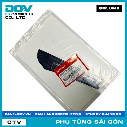 TEM ỐP SƯỜN TRÁI *NHA76M* | HONDA PARTS CODE 86642K56V90ZA — 86642K56V90ZA