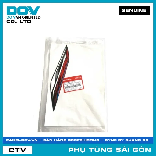 TEM A CÁNH YẾM TRÁI *TYPE1* *NHB25* | HONDA PARTS CODE 86642K57AC0ZD — 86642K57AC0ZD
