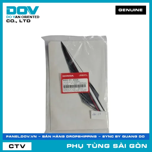 TEM A ỐP YẾM TRÁI *NHA62M* | HONDA PARTS CODE 86642KYL860ZA — 86642KYL860ZA