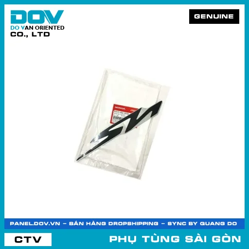 TEM DÁN ỐP SÀN *NHA76* | HONDA PARTS CODE 86643K0SV50ZA — 86643K0SV50ZA