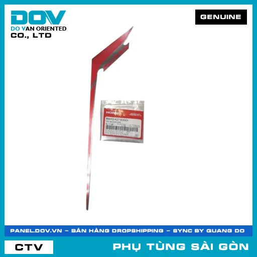 TEM ỐP TRƯỚC PHẢI | HONDA PARTS CODE 86643K27630ZA — 86643K27630ZA
