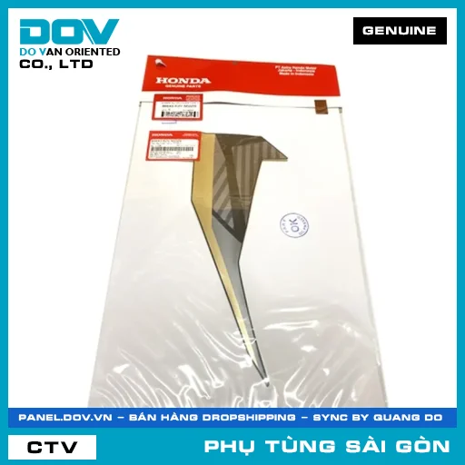 TEM ỐP TRƯỚC TRÁI A *TYPE1* | HONDA PARTS CODE 86643K2VN50ZB — 86643K2VN50ZB