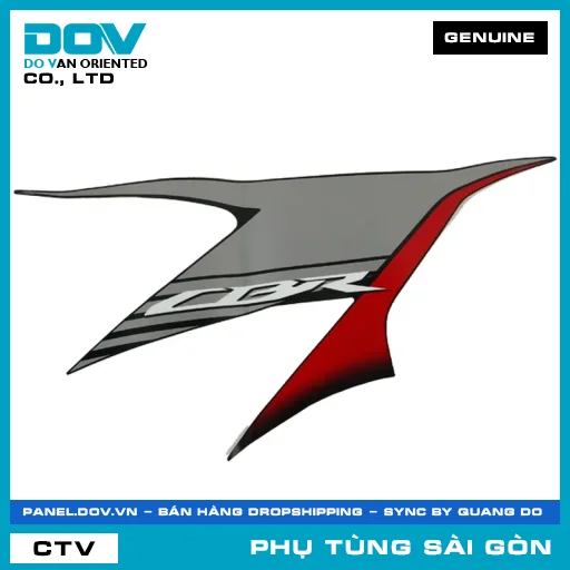 TEM A ỐP TRUNG TÂM PHẢI *TYPE1* | HONDA PARTS CODE 86643K45A20ZA — 86643K45A20ZA