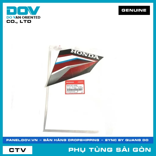 TEM B CÁNH YẾM PHẢI *TYPE2* *R340* | HONDA PARTS CODE 86643K57AC0ZC — 86643K57AC0ZC
