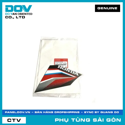 TEM B CÁNH YẾM PHẢI *TYPE1* *NHB25* | HONDA PARTS CODE 86643K57AC0ZD — 86643K57AC0ZD