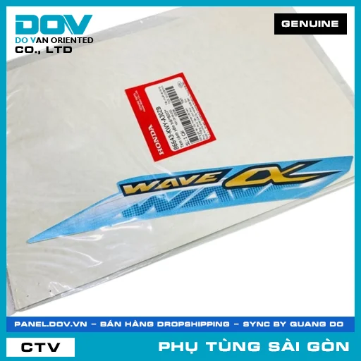 TEM CÁNH YẾM TRÁI*B203* | HONDA PARTS CODE 86643KWYA30ZB — 86643KWYA30ZB