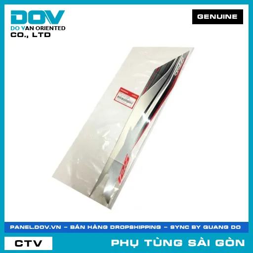 TEM ỐP SƯỜN PHẢI *NHA62M* | HONDA PARTS CODE 86643KYZG00ZA — 86643KYZG00ZA