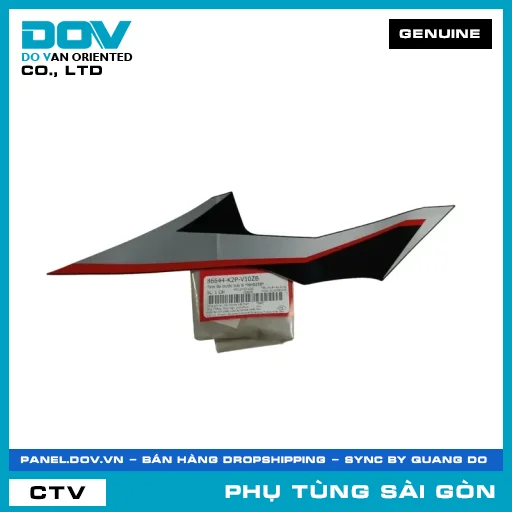 TEM ỐP TRƯỚC TRÁI B *NHB25B* | HONDA PARTS CODE 86644K2PV10ZB — 86644K2PV10ZB