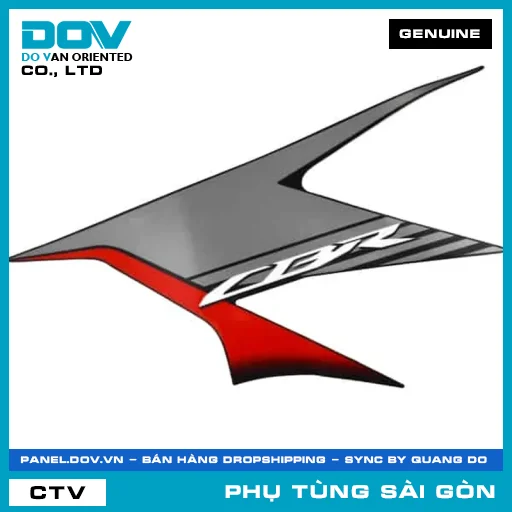TEM A ỐP TRUNG TÂM TRÁI *TYPE1* | HONDA PARTS CODE 86644K45A20ZA — 86644K45A20ZA