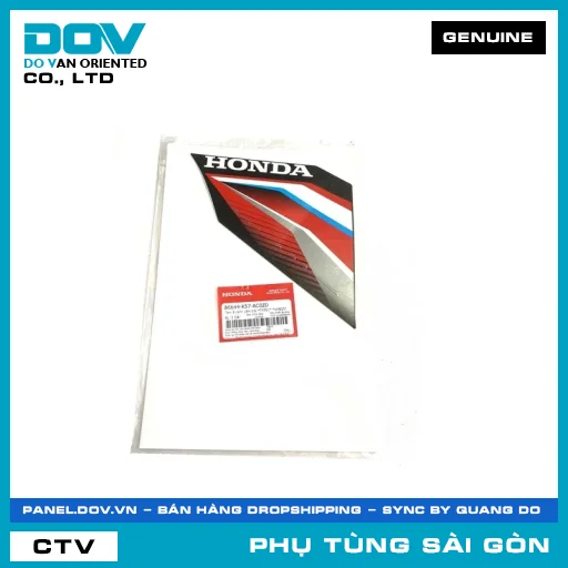 TEM B CÁNH YẾM TRÁI *TYPE1* *NHB25* | HONDA PARTS CODE 86644K57AC0ZD — 86644K57AC0ZD