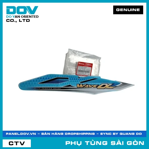 TEM ỐP SƯỜN PHẢI *B203* | HONDA PARTS CODE 86644K89V00ZB — 86644K89V00ZB