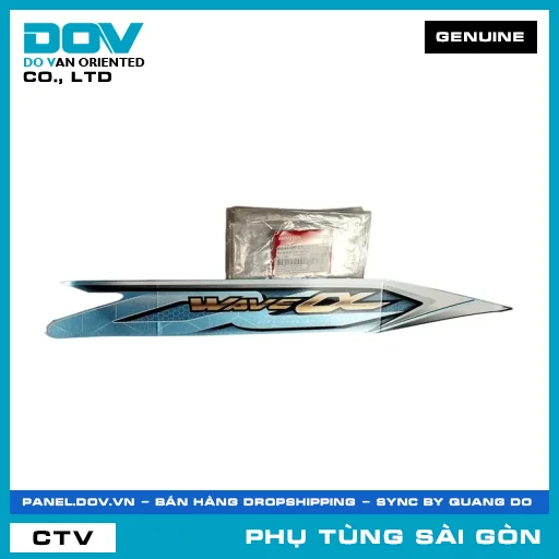 TEM ỐP SƯỜN PHẢI *B203M* | HONDA PARTS CODE 86644K89V20ZB — 86644K89V20ZB