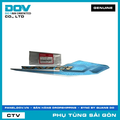 TEM ỐP SƯỜN PHẢI *B203M* | HONDA PARTS CODE 86644K89V30ZC — 86644K89V30ZC