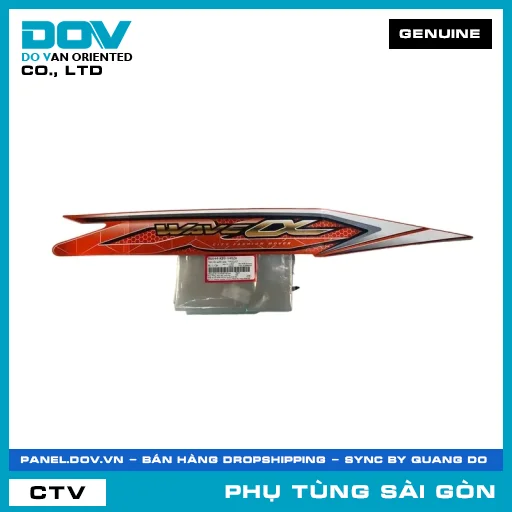 TEM ỐP SƯỜN PHẢI *YR322C* | HONDA PARTS CODE 86644K89V40ZA — 86644K89V40ZA
