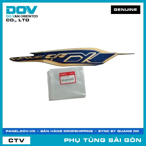 TEM ỐP SƯỜN PHẢI *PB421* | HONDA PARTS CODE 86644K89V50ZA — 86644K89V50ZA
