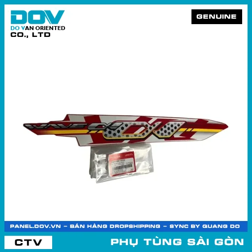 TEM ỐP SƯỜN PHẢI *R263* | HONDA PARTS CODE 86644K89V60ZA — 86644K89V60ZA