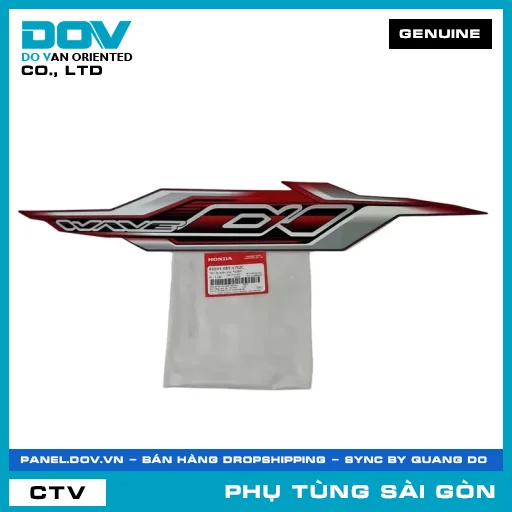TEM ỐP SƯỜN PHẢI *R389* | HONDA PARTS CODE 86644K89V70ZC — 86644K89V70ZC