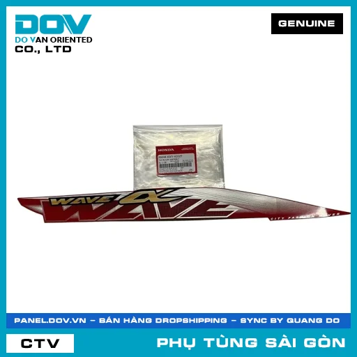 TEM ỐP SƯỜN PHẢI*R263* | HONDA PARTS CODE 86644KWYA30ZE — 86644KWYA30ZE