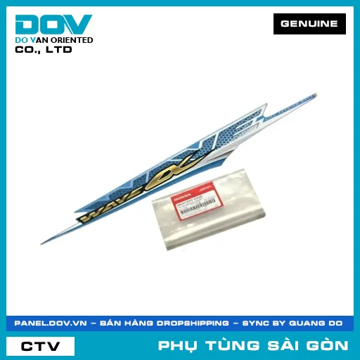 TEM ỐP SƯỜN PHẢI *B203M* | HONDA PARTS CODE 86644KWYA40ZB — 86644KWYA40ZB